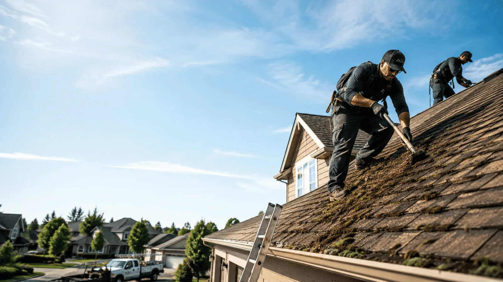 Roof Moss Removal in Silsbee, TX near me